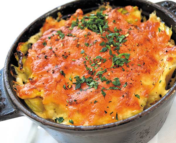 春キャベツのグラタンスープ