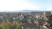 6階から琵琶湖側（比叡山）を眺望