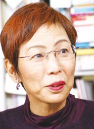 上野　千鶴子さん／東京大学大学院教授