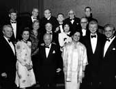 1997年テキサスにて ヴァン・クライバーン国際ピアノコンクールでほかの審査員たちと
