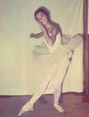 バレエを習い始めた小学4年生のころ