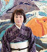 高津　明美さん／染色工芸家