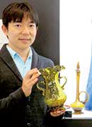 河西 大地さん/琉球ガラス史研究家