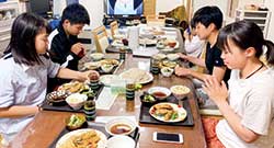佐伯高校の下宿は地元住民が提供している。家庭的で温かく、選手にとって第2の実家のような存在