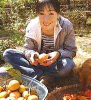 大分で干し柿づくり