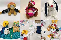 使われなくなったぬいぐるみを素材にした人形作り（東アジア文化都市プロジェクト）
