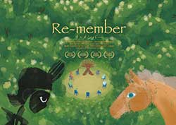 地球コクリ！ショートムービー「Re-member／リ・メンバー」。ヒトが自然の仲間だったことを思いだす物語。ニューヨーク・デンマーク・メキシコ・ナッソー・イタリア・ドイツ等の映画祭で入選・受賞中です