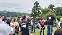 めだか大好き愛好会　展示会の様子