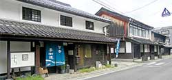 可部の町並み