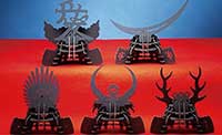 戦国武将の兜（かぶと）
