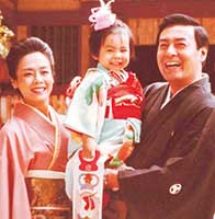 3歳のころ。七五三にて