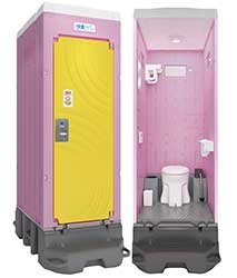 写真② 女性専用仮設トイレ　LXトイレ