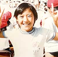 小学生時代。勉強もスポーツも大好きだった