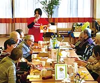 高齢者施設で雑煮語り兼お雑煮調査