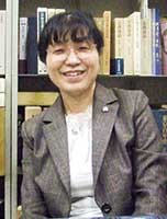 2006年、東京家政学院の研究室にて