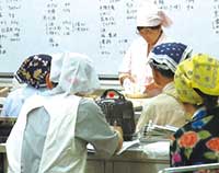 公開講座にて。江戸時代の料理を再現
