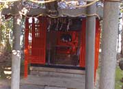 御殿山神社の末社である稲荷神社