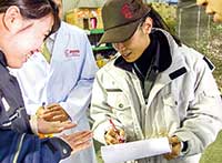 調布工場にて環境整備点検