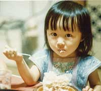 2歳ごろの誕生日会の様子