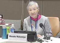 2018年、国連社会開発委員会でスピーチ