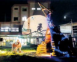 にしすがも創造舎での校庭ライブ