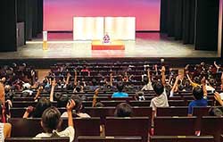 「子どもだけ寄席」の様子