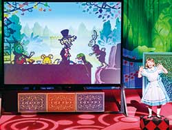 かかし座最新作の「ふしぎの国のアリス」。2023年9月16日、17日、都筑公会堂（横浜市）にて公演予定