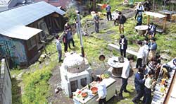「すけろくガーデン」でのイベント時の様子