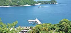 瀬戸内海と御手洗地区