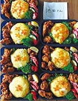 ドラゴンボールがモチーフ。池田さんのお弁当は苦手なトマトを抜いて…