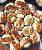餃子おむすび