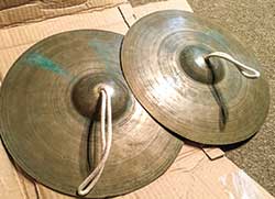 150年前のトルコ製ビンテージシンバル