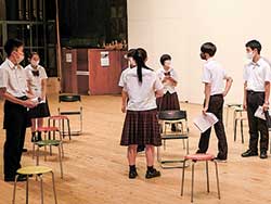 高校生を対象としたワークショップ