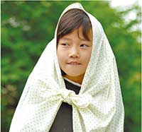 寒い時の羽織や雨具にもなる
