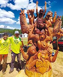 『PEACE LOVE MONKEYS』カナダの国際大会にて