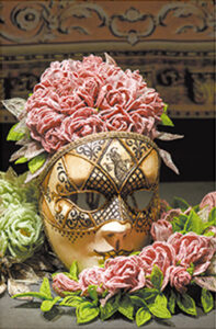 『I Fiori di Venezia（ヴェネツィアの花）』。2021年に箱根ガラスの森美術館で開催された「─炎と技の芸術─　ヴェネチアン・グラス至宝展」にて展示