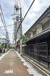 守口市の文禄堤沿いにある邸宅『旧徳永家住宅』