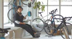 自宅でカフェを営む移住者。カフェの他に各地でマーケットを開催する