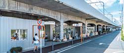 JR中央線東小金井駅から徒歩5分にある「コウカシタパーク」