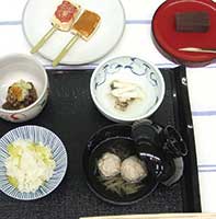 再現した江戸時代の料理