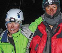 2006年、K2登頂後、ベースキャンプ（5,200ｍ）に無事帰還