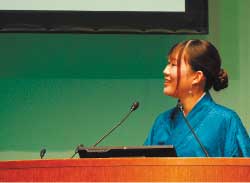 「お祭りを通じた地方創生」を実現するために積極的に講演活動も行う