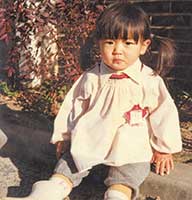 保育園の年少さん、チューリップ組の時