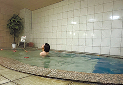 飯坂温泉 福住旅館（福島市）の年末年始限定りんご風呂