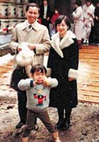 1984年ごろ富山の神社で初詣