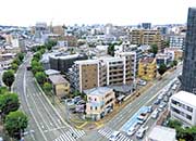 マンションからの北西側の眺め